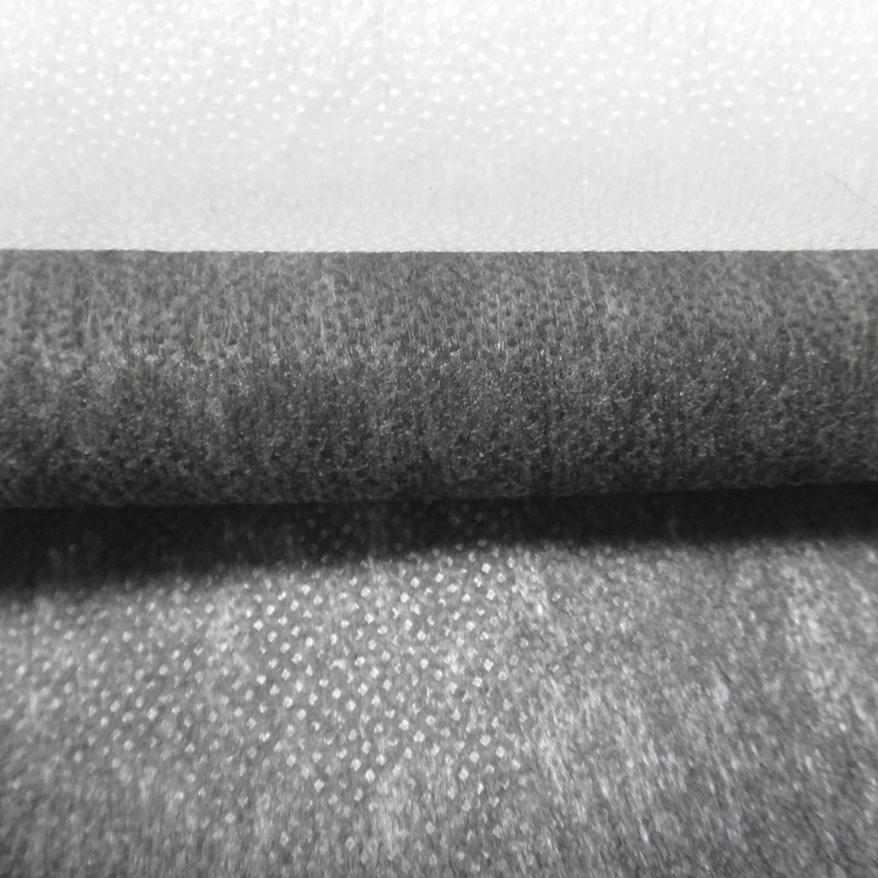 Thermo-bonded non woven interlining